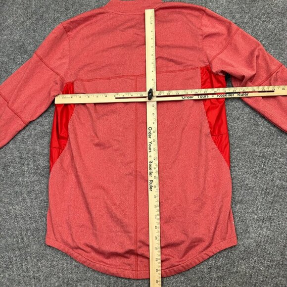 Ohio State Buckeyes Jacket Mens M Nike Shield Hybrid Windbreaker Stretch Zip Up - Picture 11 of 13